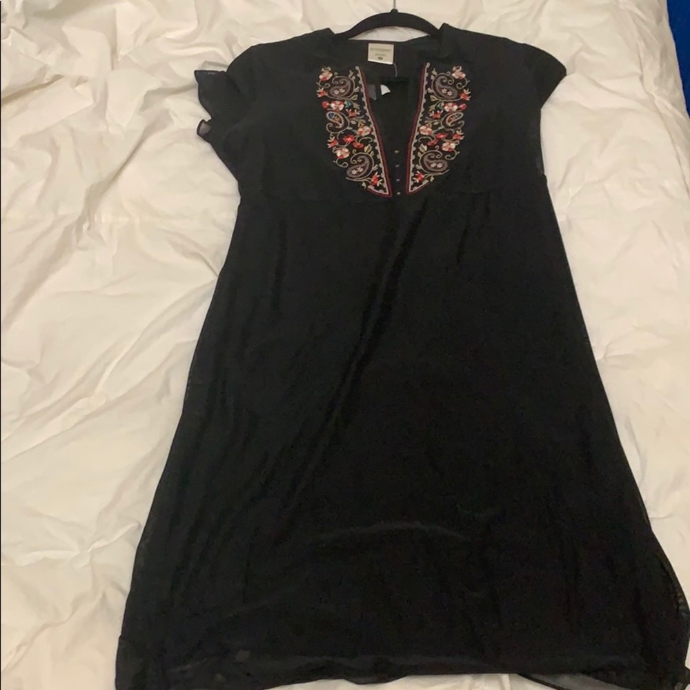Black Motherhood Maternity Dress Small